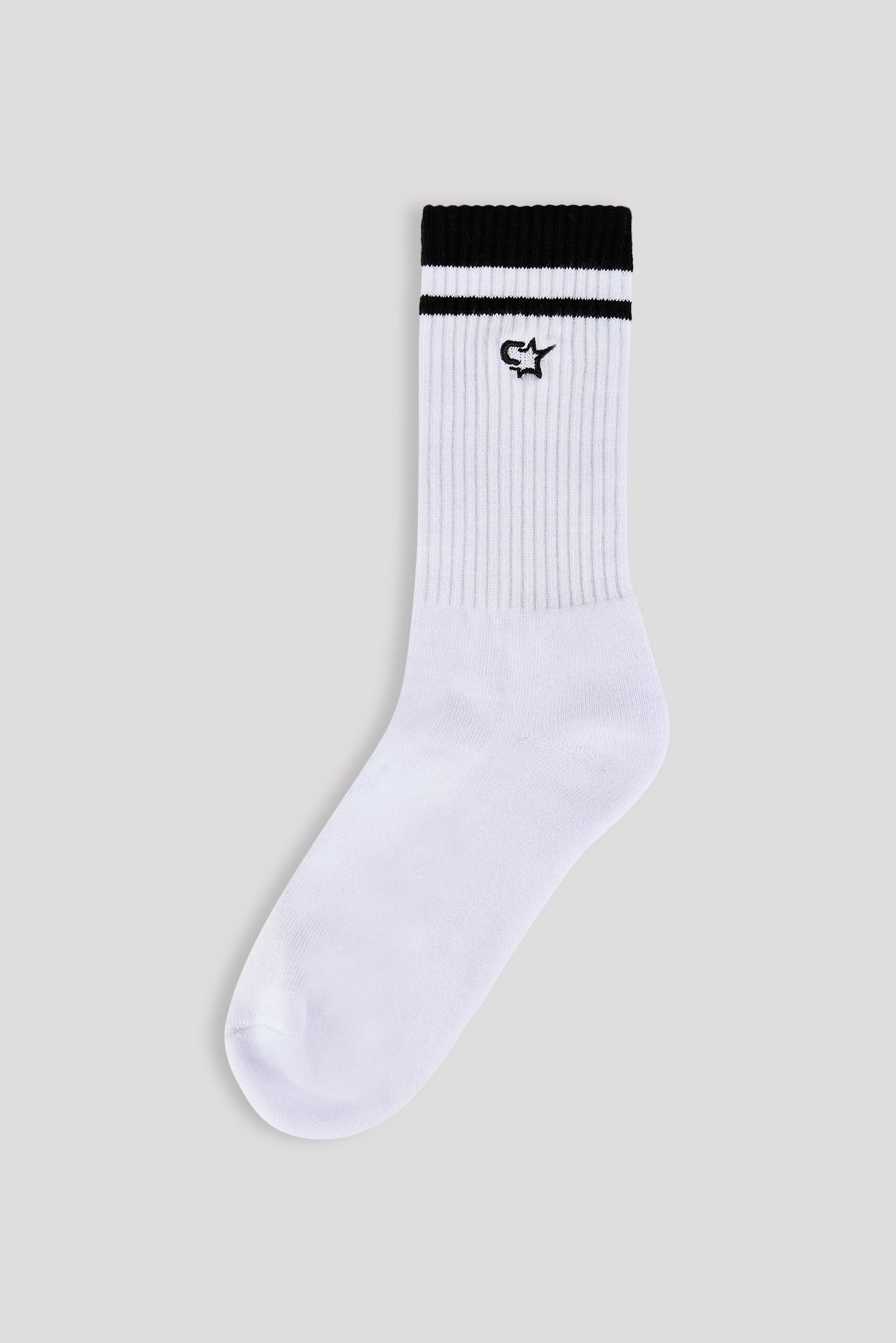 C Star Sock - White